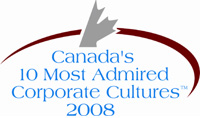 Canada's 10 Most Admired Corporate Cultures 2008