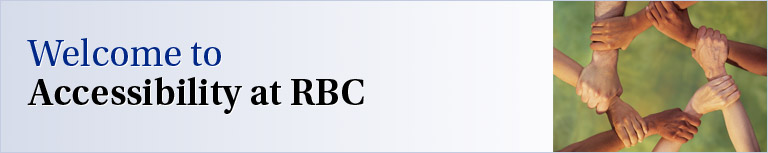 Welcome to RBC Accessibility