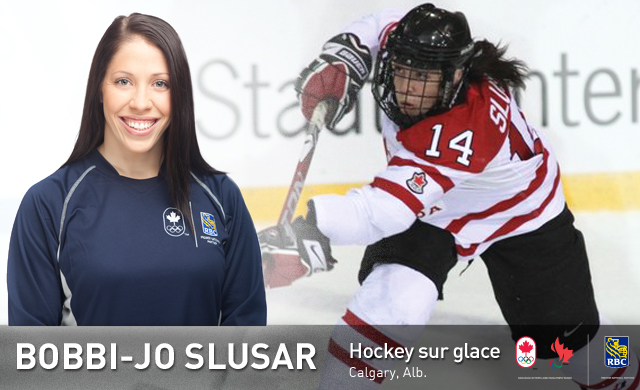 Bobbi-Jo Slusar : Hockey sur glace