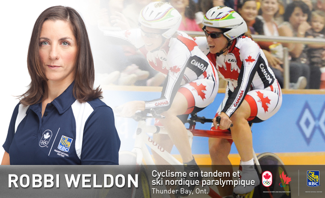 Robbi Weldon : Cyclisme en tandem, ski nordique paralympique