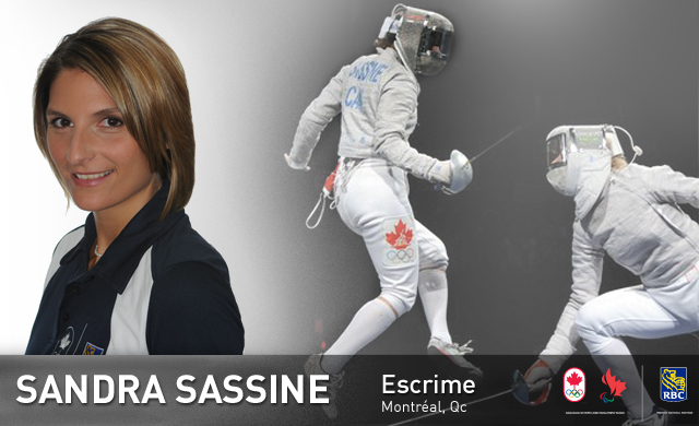 Sandra Sassine : Escrime