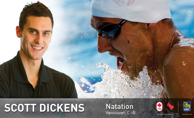 Scott Dickens : Natation